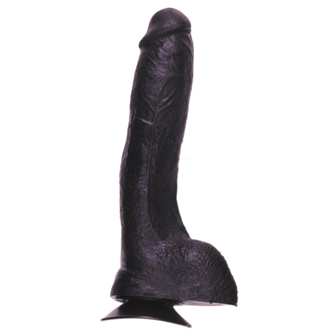 The Real One Penis Dildo Černé 24cm