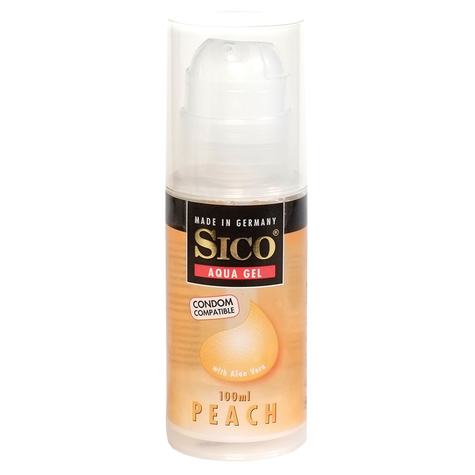 Sico Aqua Gel Peach 100 Ml (Dávkovač)