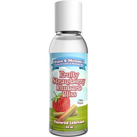 Ovocný Balzám Vince & Michael's Fruity Strawberry Rhubarb Bliss 50ml