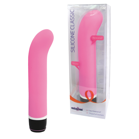 Seven Creations Silicone Classic G-Vibe Růžová