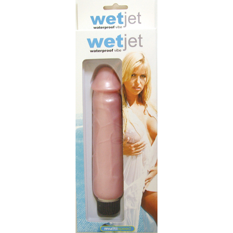 Vodotěsný Vibrátor Wet Jet Růžový 18 Cm