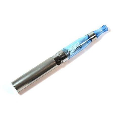 Ttzig E-Cigareta Proset Clearomizer Starter Kit (Modrá + Chromová Rukojeť)