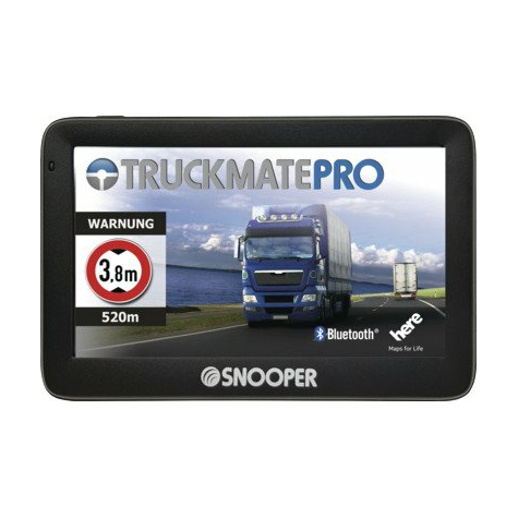 Navigační Systém Pro Nákladní Automobily Snooper Truckmate Pro S5100