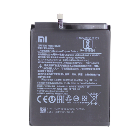 Xiaomi Bm3e Xiaomi Mi 8 3400mah Lithium-Iontová Baterie