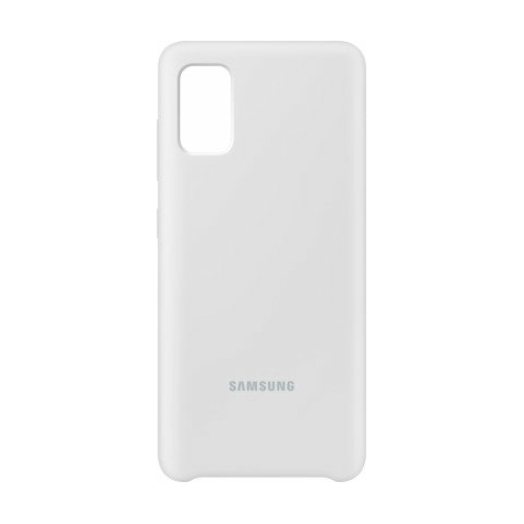 Samsung Silikonový Kryt Sm-A415 Galaxy A41, Bílý