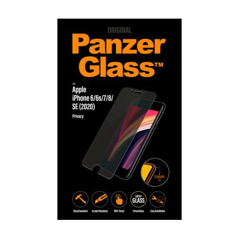 Panzerglass Apple Iphone 6/6s/7/8/Se (2020) Privacy Standard Fit