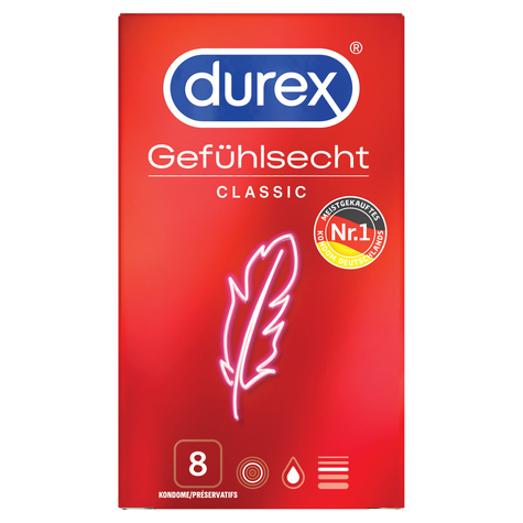 Durex Sensual Classic 8 Ks.