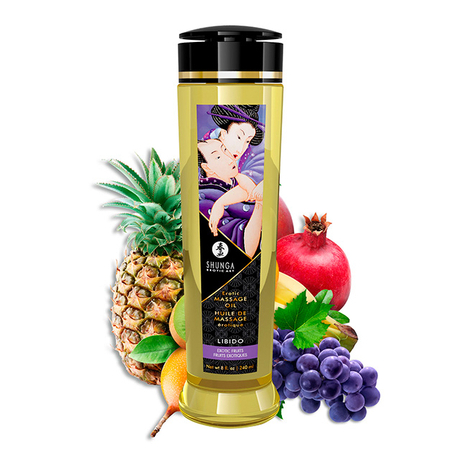 Shunga Massage Oil Libido (Exotic Fruits) 240ml