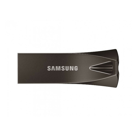 Samsung Usb Flash Disk Bar Plus 128gb Titan Gray Muf-128be4/Apc