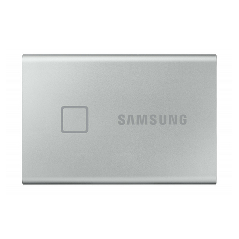 Přenosný Ssd Disk Samsung T7 Touch 500gb Silver Mu-Pc500s/Ww