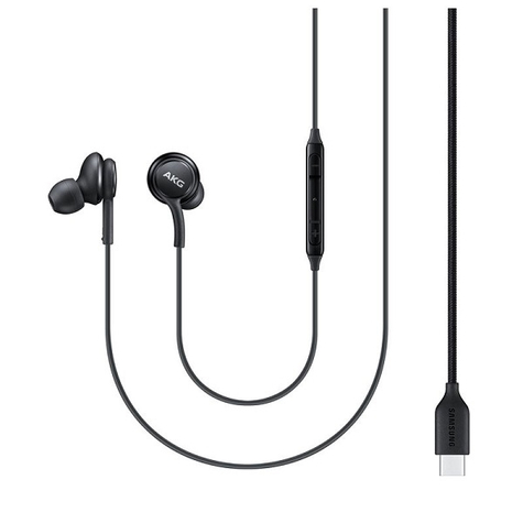 Samsung Eoic100bbeg Original Akg Inear Type C Headset / Sluchátka Černá