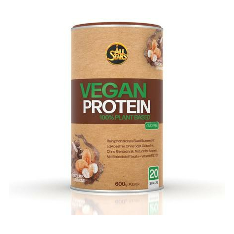 All Stars Veganský Protein, 600 G Plechovka