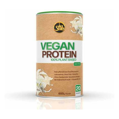 All Stars Veganský Protein, 600 G Plechovka
