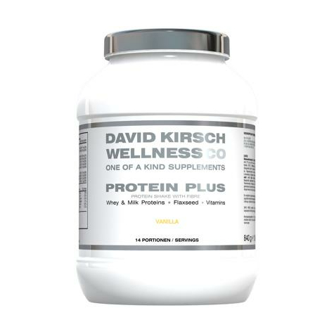 David Kirsch Wellness Co. Proteinový Koktejl Plus, 840 G Plechovka, Vanilka