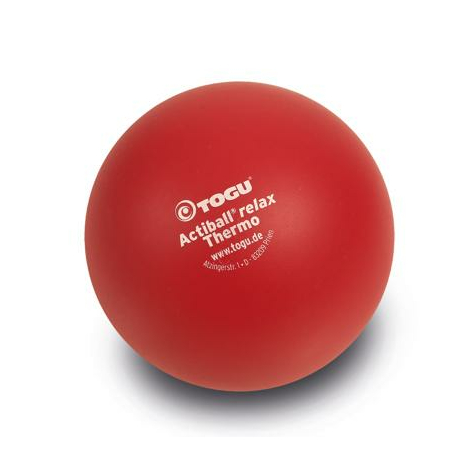 Togu Actiball Relax Thermo L Massage Ball, Red