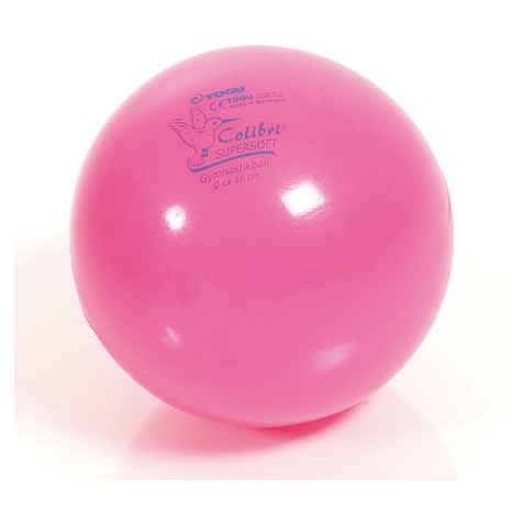 Togu Colibri Supersoft Exercise Ball, Yellow/Gr/Pink
