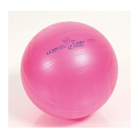 Togu Colibri Supersoft Volleyball, Yellow/Gr/Pink