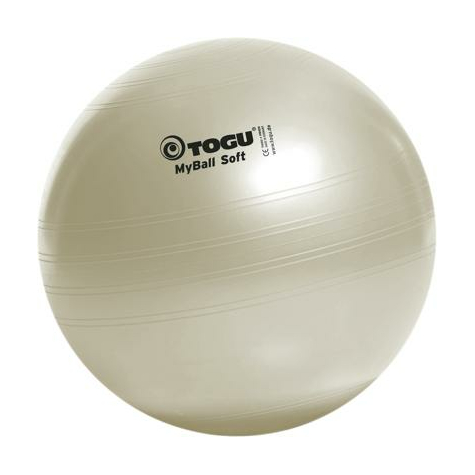Togu Myball Soft, 55 Cm, Pearl-Weiruby Red/Anthracite