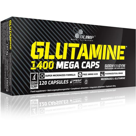 Olimp L-Glutamin 1400 Mega Caps, 120 Kapslí