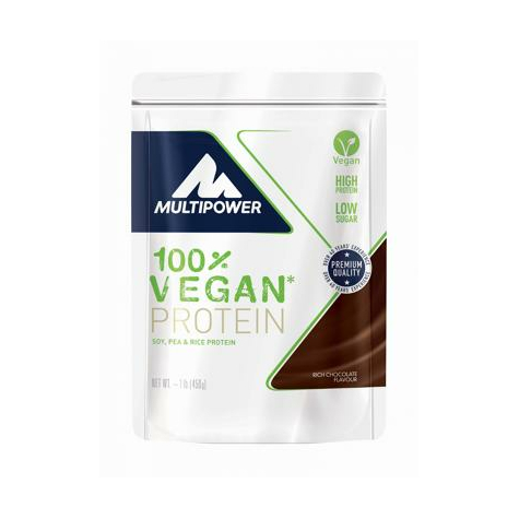 Multipower 100% Veganský Protein, Sáček 450 G