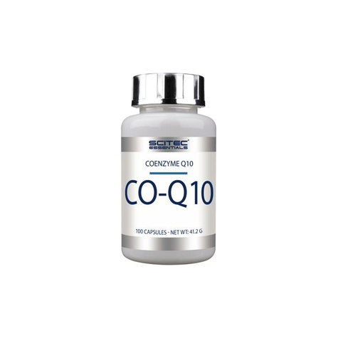 Scitec Essentials Co-Q10, 10 Mg, 100 Kapslí Dávka