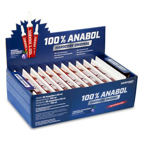 Energybody 100% Anabolic, 30 X 25 Ml Ampule