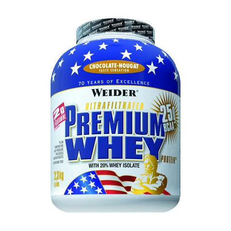 Joe Weider Premium Whey Protein, 2300 G Plechovka