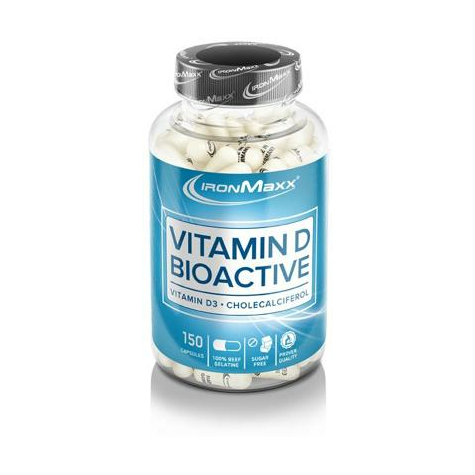 Ironmaxx Vitamin D Bioaktivní, 150 Kapslí Dávka
