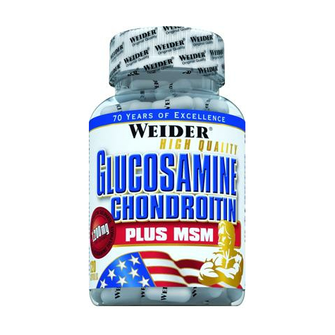 Joe Weider Glukosamin A Chondroitin + Msm, 120 Kapslí