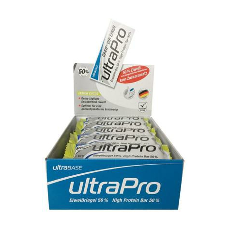 Ultra Sports Ultrapro Proteinová Tyčinka, 20 X 50 G, Citronový Kokos