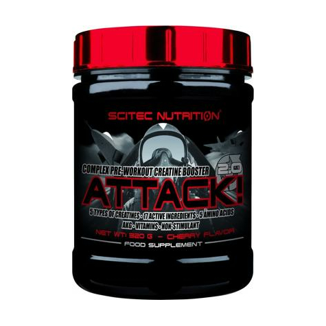Scitec Nutrition Attack! 2.0, 320 G Plechovka