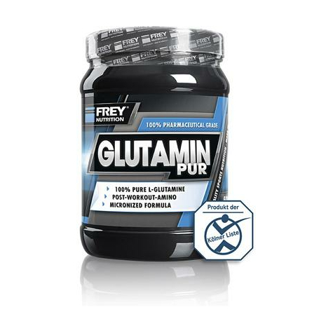 Frey Nutrition Glutamin Pure, 500 G Plechovka, Neutrální