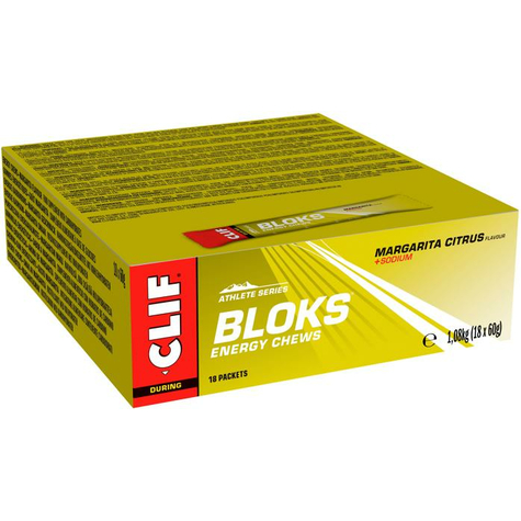 Clif Bloks Energetické Žvýkací Bonbony, 18 X 60 G Sáček