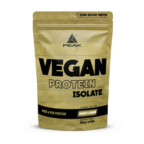 Veganský Proteinový Izolát Peak Performance, Sáček 750 G