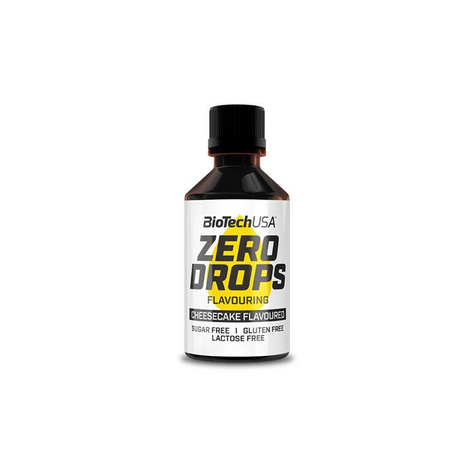 Biotech Usa Zero Drops Flavor Drops, 50 Ml Bottle