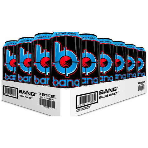 Vpx Bang Energy Drink, 24 X 0,5 L Plechovka (Zálohovaná Položka)