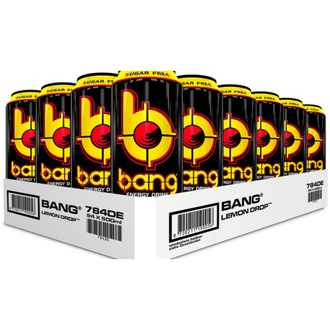 Vpx Bang Energy Drink, 24 X 0,5 L Plechovka (Zálohovaná Položka)