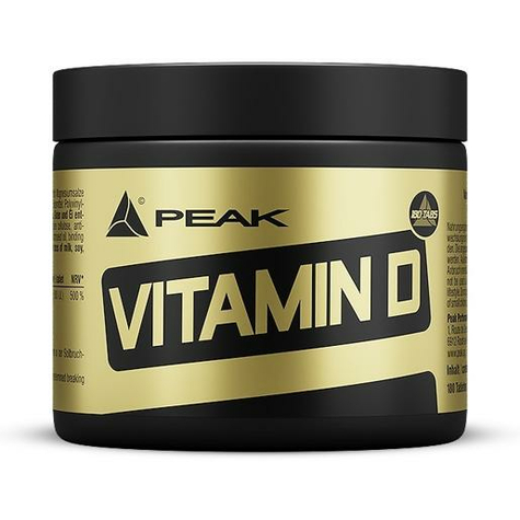 Peak Performance Vitamin D, Dávka 180 Tablet