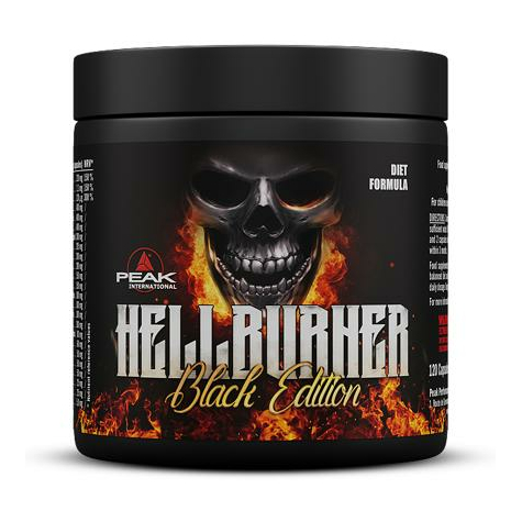Peak Performance Hellburner - Black Edition, 120 Kapslí Plechovka
