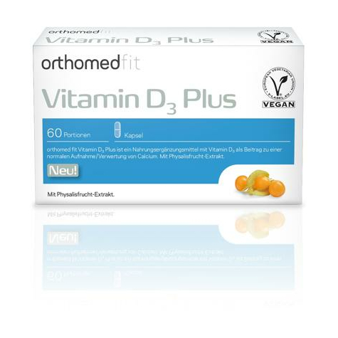 Orthomed Fit Vitamin D3 Plus, 60 Denních Dávek (V963-30)