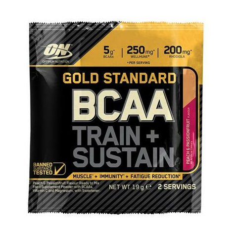 Optimum Nutrition Gold Standard Bcaa, 24 X 19 G Sáčků, Jahoda A Kiwi