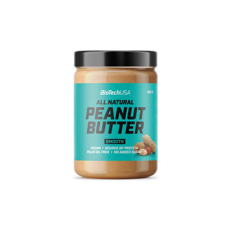 Biotech Usa Peanut Butter, 400 G Jar