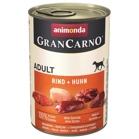 Animonda Dog Grancarno,Carno Adult Hovězí-Kuřecí 400g D