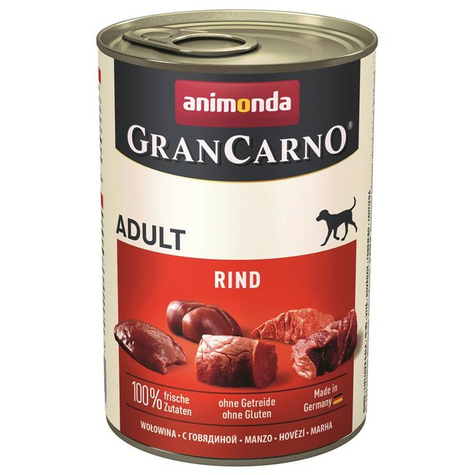 Animonda Dog Grancarno,Carno Adult Hovězí 400g D