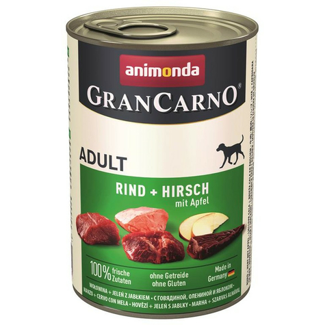 Animonda Dog Grancarno,Grancarno Ri-Deer-Apple400gd