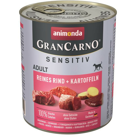 Animonda Dog Grancarno Sensitive,Carno Sensi Hovězí+Brambory 800gd