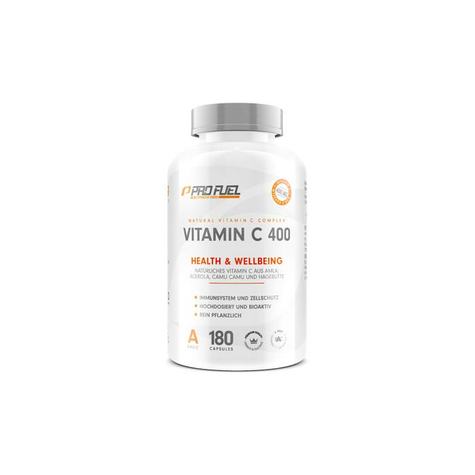 Profuel Vitamin C 400 Complex, 180 Kapslí Může