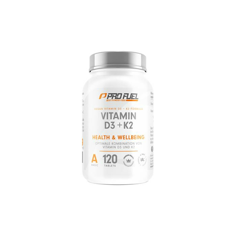 Profuel Vitamin D3 + K2, Dávka 120 Tablet