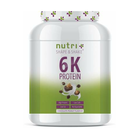 Nutri+ Veganský Proteinový Prášek 6k, 1000 G Plechovka