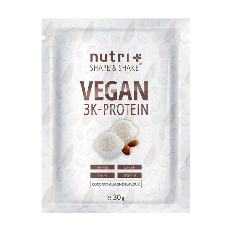 Nutri+ Veganský 3k Proteinový Prášek, 30 G Vzorek